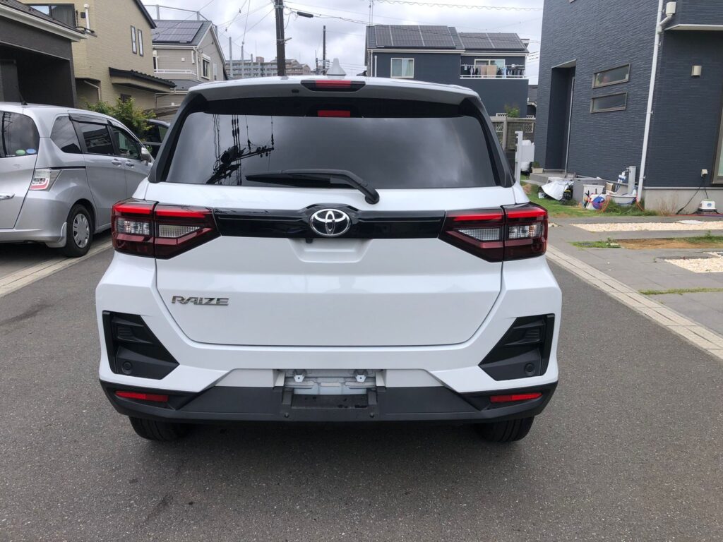 中古車トヨタ ライザRAIZAの外観後ろ