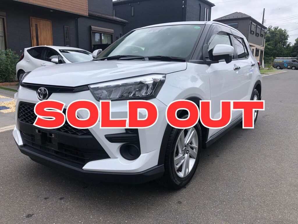 中古車トヨタ ライザRAIZA SOLD OUT